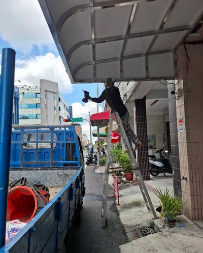 屏東騎樓雨庇, 屏東安裝遮雨棚, 屏東雨遮, 屏東採光罩