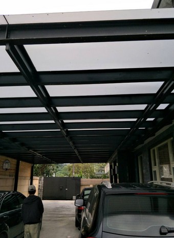 屏東鋼構採光罩